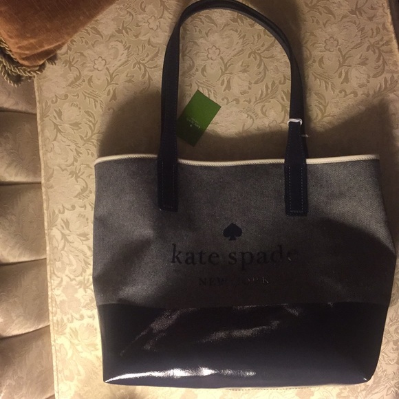 Kate Spade triple compartment tote bag